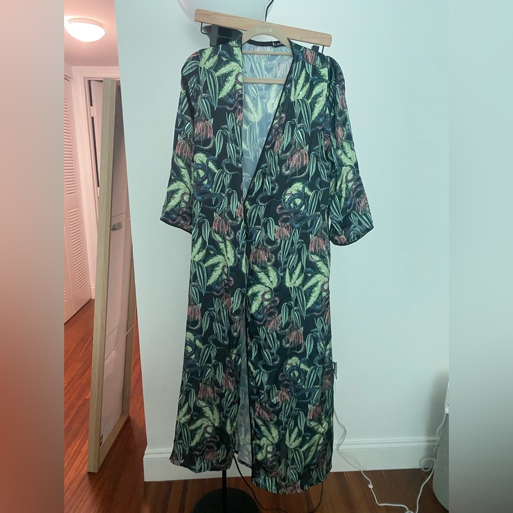 Kimono jungle print